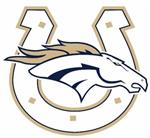 White Bronco Horseshoe